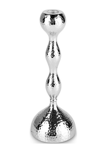 Karaca  Arlen Tekli Şamdan Silver 26 cm