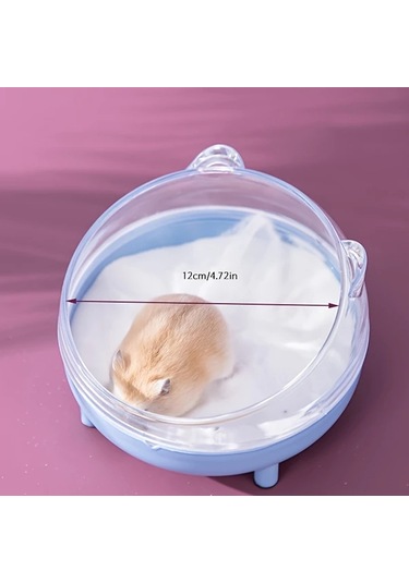 Willowhaven Yeşil Çift Fonksiyonlu Hamster Banyo Tuvalet Şeffaf Kolay Temiz Pp