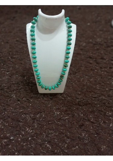 Turkuaz Rengi Şık Kolye Turkuaz