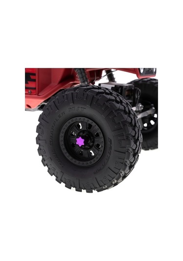 Ebitda 4 Adet Alüminyum Jant Kapağı - Renk: Siyah, Trax4, Scx10, Redcat Gen8 İçin M4 Somunlu