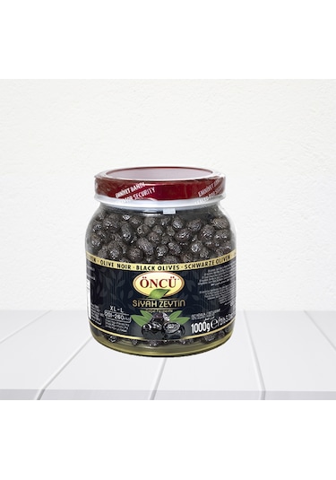Öncü 1 KG Siyah Yağlı Zeytin XL-L(201-260)
