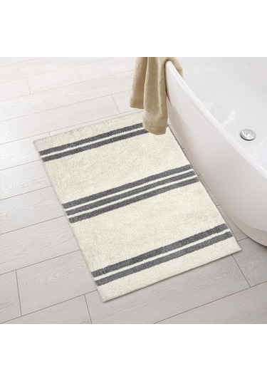 Evidea Soft Lucia Banyo Paspası - Beyaz - 60x100 Cm Beyaz