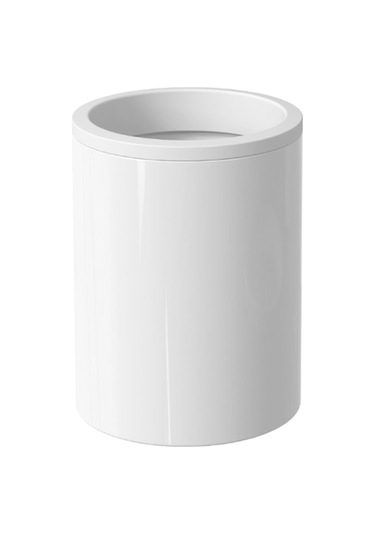 Prima Nova Flores 5'li Banyo Seti - Beyaz Beyaz