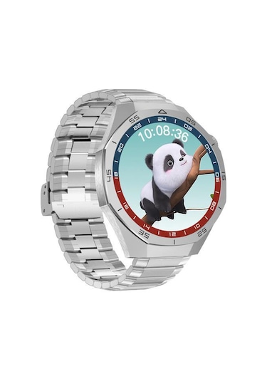 Sunix Wt6 Pro Amoled Ekran 48mm Metal Ve Silikon Kordonlu Akıllı Saat