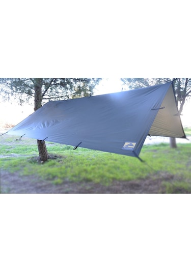 Bushlove Bushcraft Premium 4 Mevsim Tarp Tente 4 M x 3 M Çok Renkli