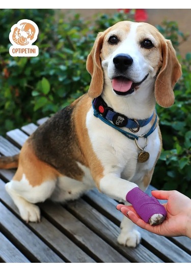 Optipetini Kendinden Yapışkanlı Esnek Veteriner Bandajı 5 Cm X 4,5 M 154793103