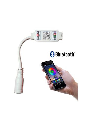 Rgb Bluetooth Cep Telefondan Kontrol 6a 5-24v