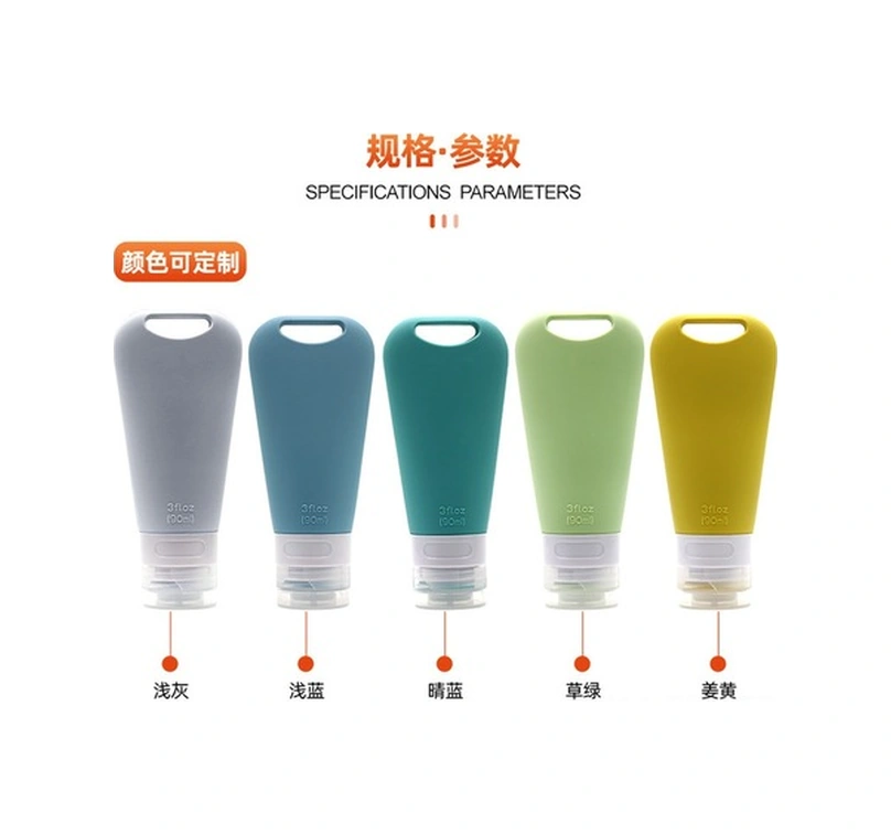 Fortunelane 90ml Mavi Silikon Turizm Krem Sprey Seti - Kullanımı Kolay, Dayanıklı Açık Mavi Açık Mavi