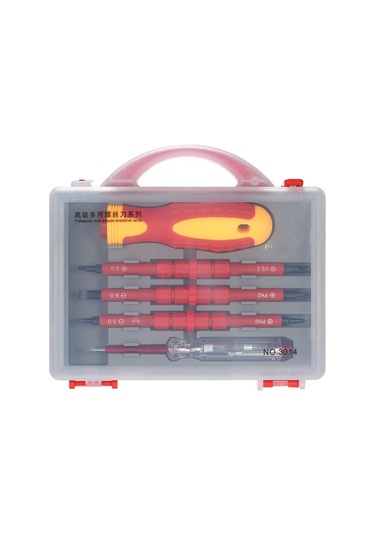 Dinosaurs 5 Adet Manyetik Oluklu Phillips Pozidriv İle 500 V