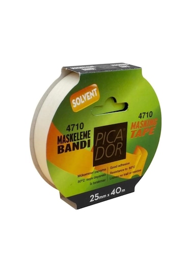 Picador Hotmelt Maskeleme Bandı 25mmx40m Kr002