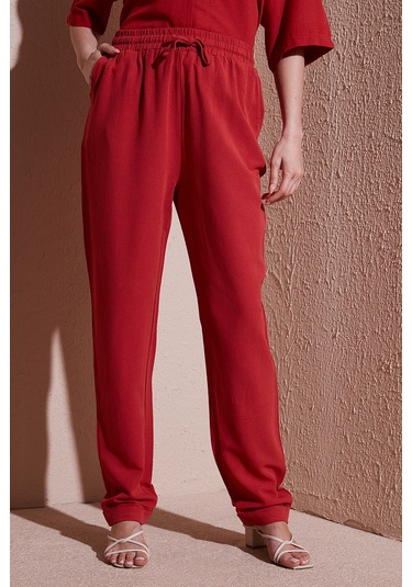 Fashion Friends Bayan Pantolon 25y0550k1 Kiremit Kiremit