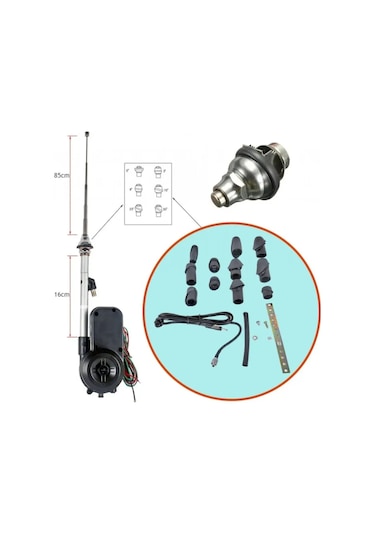 Otomatik Anten 5 Kademeli 12v Niken