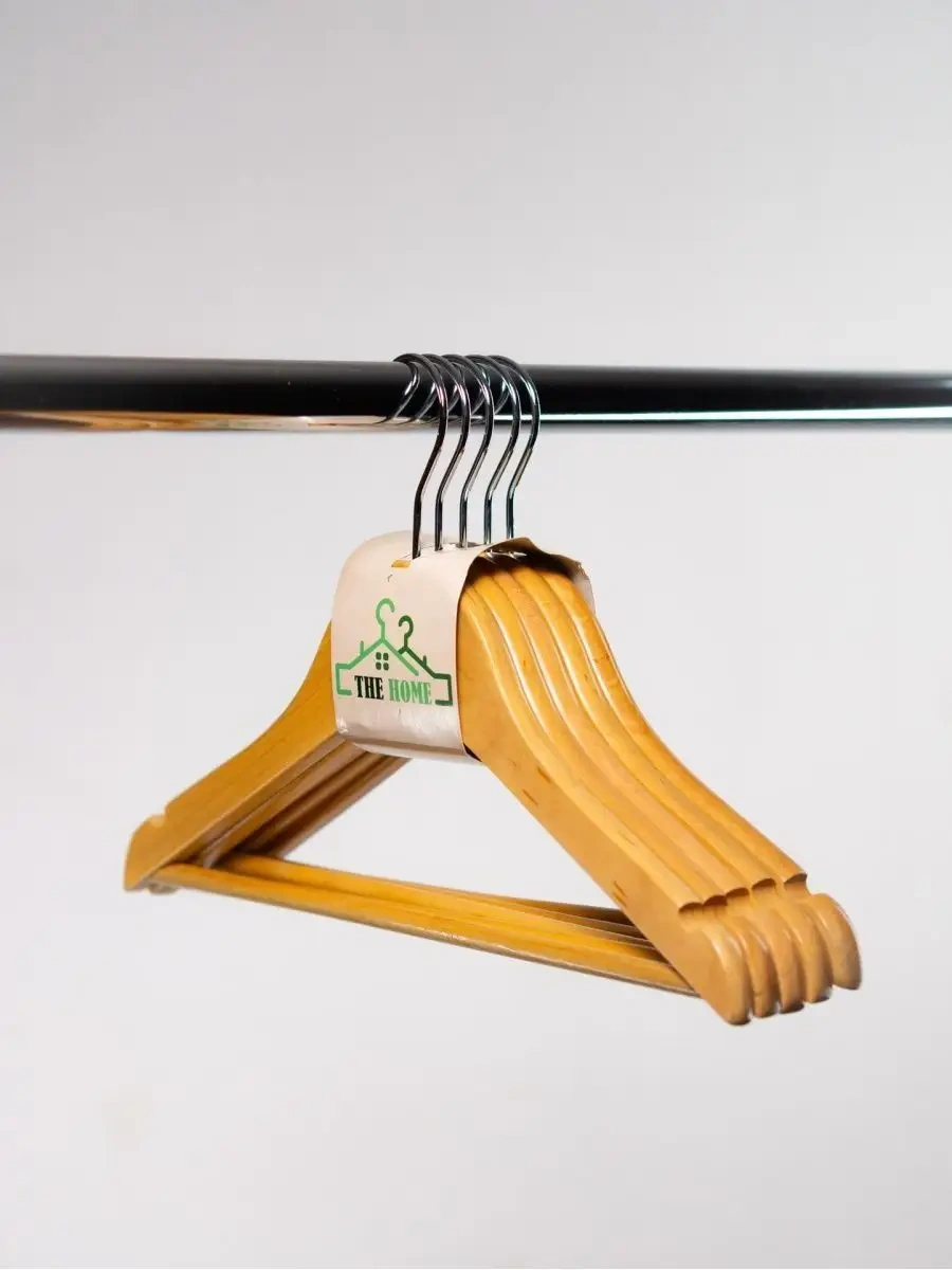 The H0me Çocuklar İçin Ahşap Askı Seti 5 Parça 137153726 Aromatik