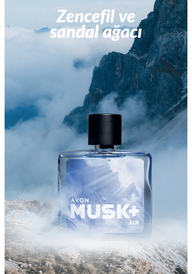 Avon Musk+ Air Erkek Parfüm EDT 75 ML