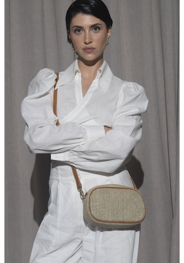 Sisley Sly 039 Çapraz Çantası Std / Bej Bej