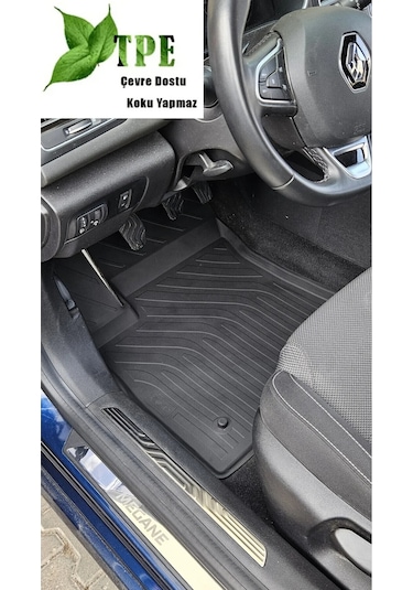 Megane 4 Havuzlu Paspas Kokusuz 2016 2017 2018 2019 2020 2021 2022 2023