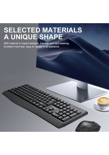 Flybuy T-wolf Tf100 Kablosuz Oyuncu Klavye+fare Seti, 104 Tuşlu, Sessiz, 2.4ghz Kablo İçiğiz Diğer