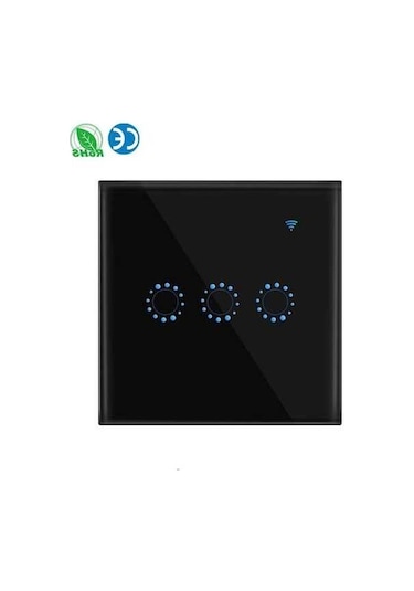 Fortunelane Bej 3lü Akıllı Wifi Anahtar: Zamanlama, Ses Kontrolü, Uzak Kumanda Ve Aile Paylaşımı Wifi Modül Wifi Mode