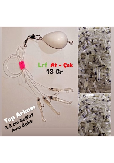 At-çek Lrf Top Arkası 3,5 Cm 13 Gr Şeffaf Avcı Balık