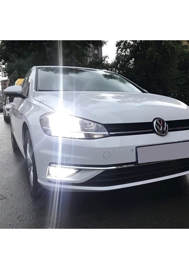 Volkswagen Golf 7,5 Led Xenon Sis Farı Ampulü H11 6000k Beyaz Işık