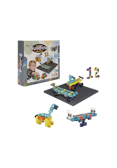 S00004843 Blok Building Şekilli Yapım Blokları 107