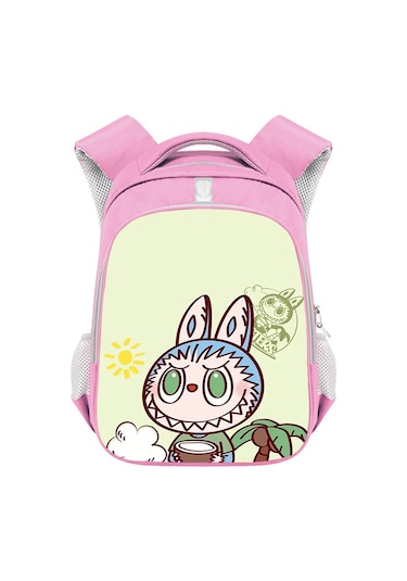 Bubblemall, İlkokul Öğrencileri İçin Şık Ve Büyük Kapasiteli Çift Omuzlu Çocuk Çantası, Moda Ve Rahat Tasarım Orman Yeşili