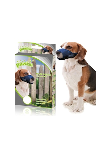 Pawise 13015 Ayarlanabilir Bez Köpek Ağızlığı No:5 XL Lacivert