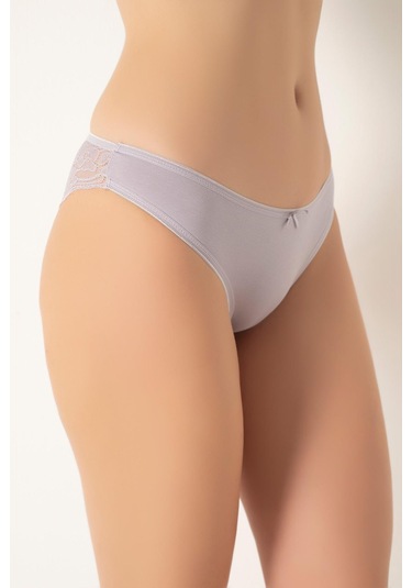 Kadın Dantelli 4 Lü Paket Karşık Renk Külot Asorti-2 C1t0n0o408 001