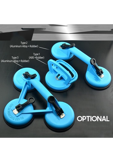 Kosona Dayanıklı Cam Ve Seramik Taşıma Pensleri - Mavi Abs Kauçuk Tabanlı 40-170kg Kapasite