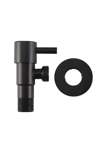 Tongxida İlham Veren Tasarım Bosphorusboutique Vanası Vanası Su Siyah Siyah Paslanmaz Durdurma Çelik Açı 304 Ld Çok Renkli Çok Renkli