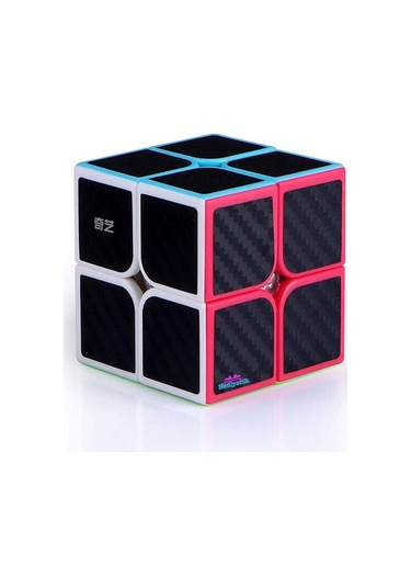 Qidi S 2x2 Karbon Fiber Zeka Küpü Akıl Küpü Rübik Küp