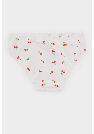 DeFacto Kız Çocuk Desenli 3'lü Slip Külot E7073A825SPER105
