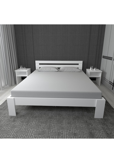 Letto Mdf Karyola Kolay Kurulum-945 Çift Kişilik