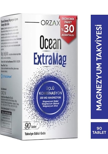 Ocean Extramag Magnezyum 90 Tablet