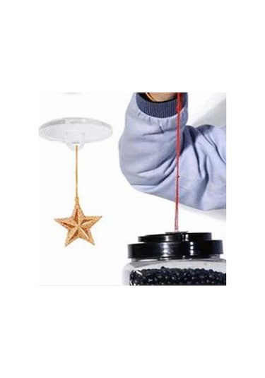 20 Adet Şeffaf Yuvarlak 3 Cm Çaplı Güçlü Disk Yapışkanlar 5361 Çok Renkli