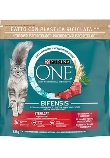 Purina One Sığır Etli Yetişkin Kedi Maması 1500 G