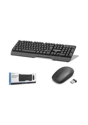 Hadron Hd844 Kablosuz Klavye Mouse Seti 1600 Dpı Siyah Diğer
