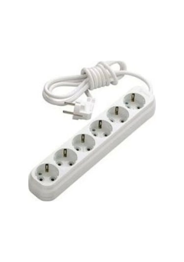 6'lı 2 Mt Düz Topraklı Grup Priz Royaleks-81835