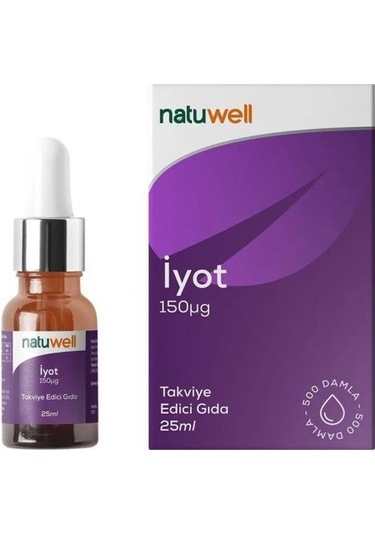 Natuwell Iyot Damla 150 Mcg 25 ML