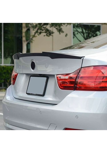 Bmw F32 Coupe M4 Bagaj Üstü Spoiler Parlak Siyah Spoyler Plastik İthal