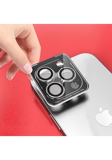 İphone 15 Plus İle Uyumlu Advice Safir Kamera Lens Koruma