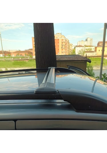 Toyota Rav4 Xa30 2006-2012 İçin Araca Özel Portbagaj Ara Atkısı, Ekipman Taşıyıcı Çapraz Barlar 2 Adet - Siyah