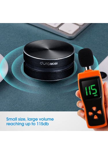 Jeemson Kemikiletimli Tws Bluetooth Hoparlör, Alüminyum Gövde, Bt5.0, 400mah Pil, Taşınabilir Mini Hoparlör - Gümüş 1 Adet