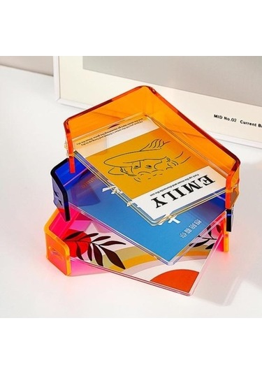 Novahub 6/7-inç Yüzen Akrilik Çerçeve, Kendin Yap, Çift Taraflı, Ev Ve Ofis Dekoru