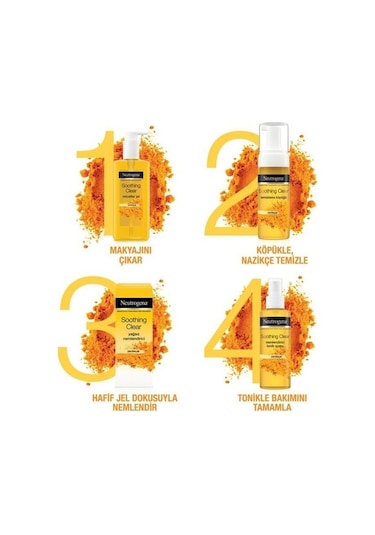 Neutrogena Soothing Clear Micellar Yüz Temizleme Jeli 6 x 200 ML
