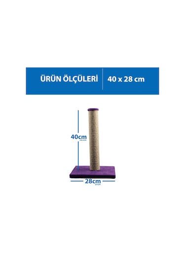 Herniks Çubuk Kedi Tırmalama Tahtası 40 CM