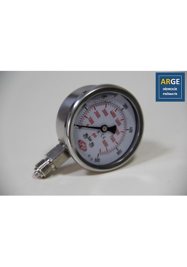 Simga Çap 63 0-600 Bar 1.6 Skl Gliserinli ALTtan Manometre
