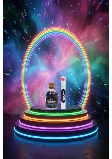 Mentol Topu 1000 Adet Lacivert Mentol 1 Adet Apliaktör Hediye Beyaz