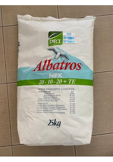 Doktor Tarsa Albatros 20 10 20 Npk Damlama Gübresi 10 Kilogram