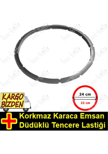 Korkmaz Karaca Emsan Düdüklü Tencere Lastiği Silikon 24 CM